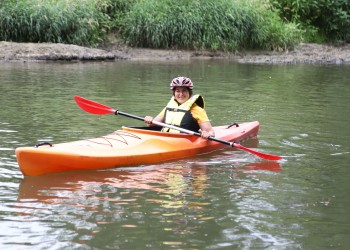 Paddeln auf der Sulm am 16. Juli 2021