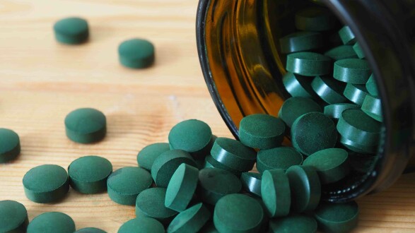 Algenpräparate sollen eine positive Wirkung auf die Gesundheit haben.